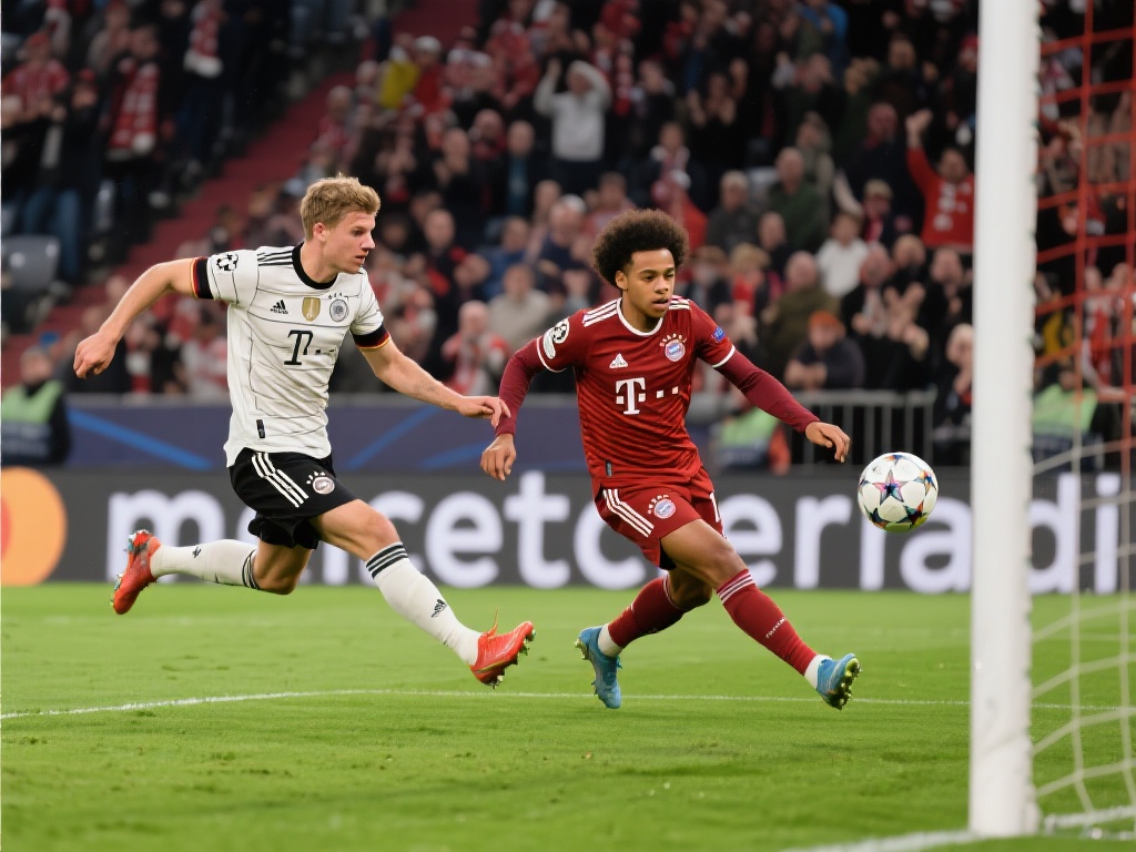 在足球赛场上，精彩的瞬间往往能点燃球迷的