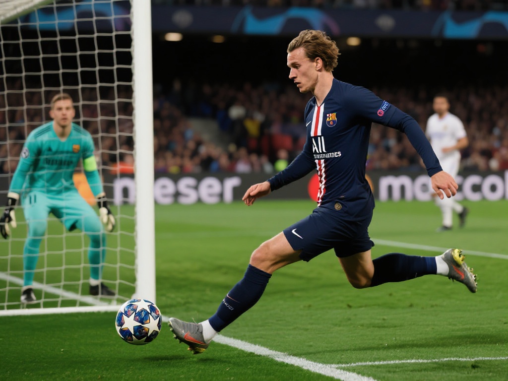 德容精准斜传助攻,莱万低射破门双响炮 在现代足球中,中场球员的作用至关重要,而